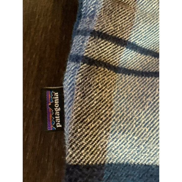 Patagonia Men's Fjord Flannel Long Sleeve Organic Cotton Shirt Size S - Picture 4 of 9
